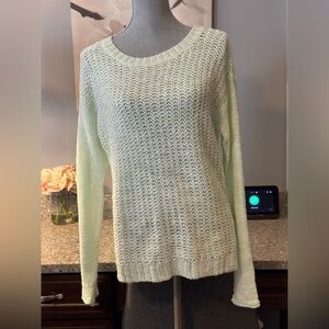 Aeropostale mint green sweater size large